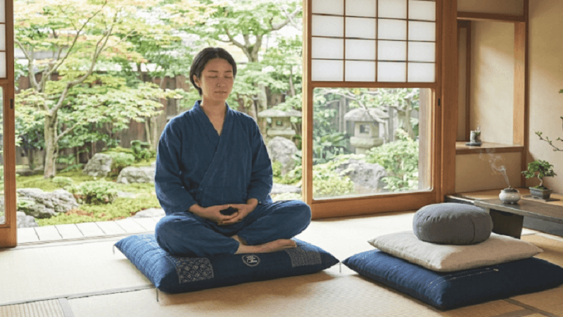 Japanese Floor Cushions for Meditation and Relaxation