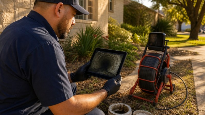 sewer camera inspection San Antonio