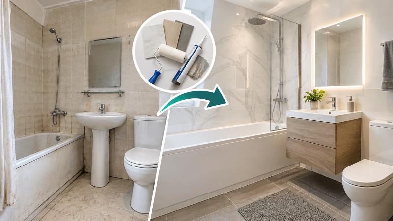 Can You Really Renovate a Bathroom Without Any Demo Work?